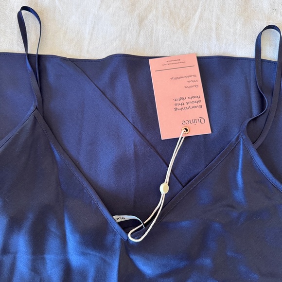 Quince Navy Blue Dress - Picture 3 of 7